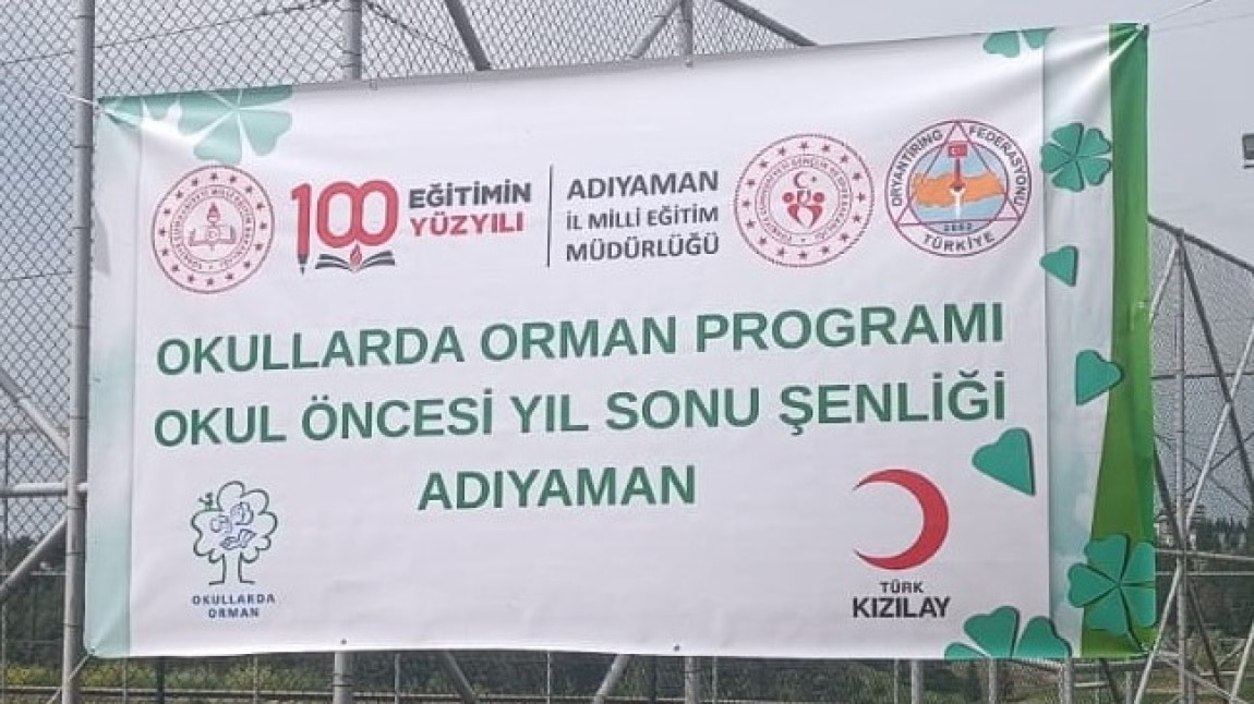 Okullarda Orman Programı Yıl Sonu Şenliği'ndeyiz